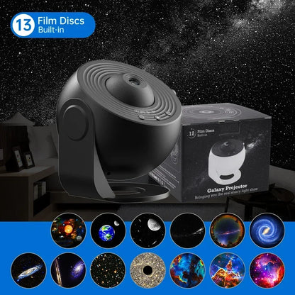 Night Light Galaxy Star Projector