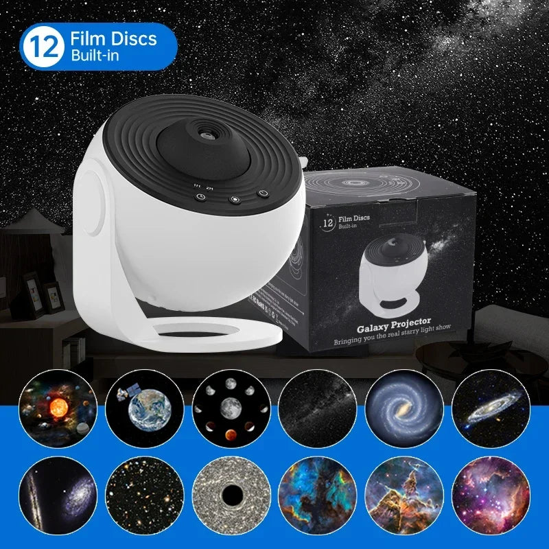 Night Light Galaxy Star Projector