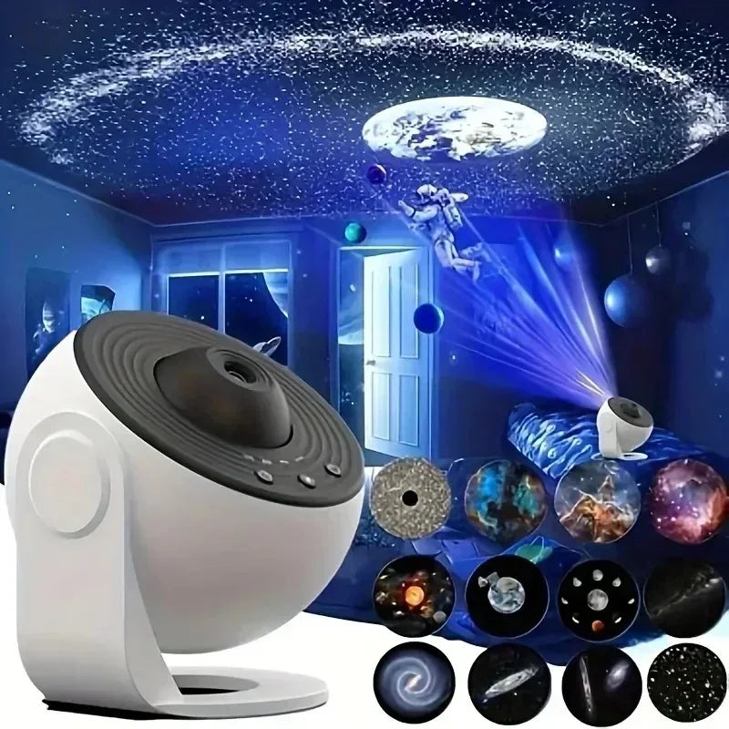 Night Light Galaxy Star Projector