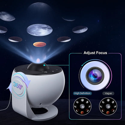 Night Light Galaxy Star Projector